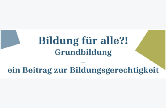 Digitale Veranstaltungsreihe „Bildung für alle?!“