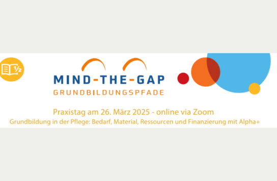 Praxistag: Grundbildung in der Pflege stärken (online)