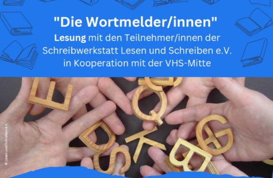 Lesung „Die Wortmelder/innen“ in der Helene-Nathan-Bibliothek