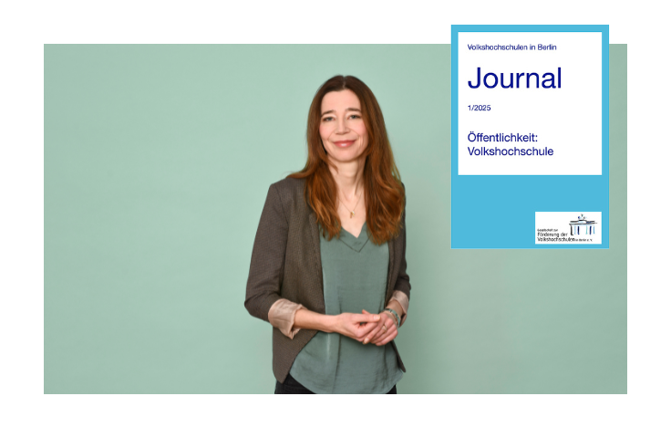Beitrag von Theresa Hamilton in der Zeitschrift „Volkshochschulen in Berlin“