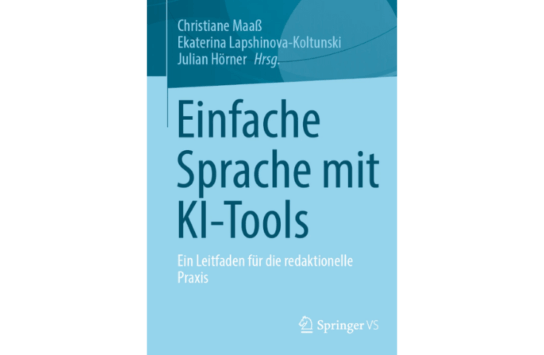Praxisleitfaden „Einfache Sprache mit KI-Tools“ erschienen