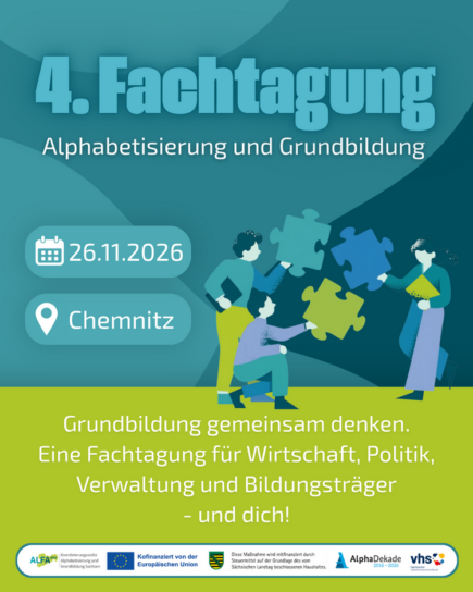 4. Fachtagung Alphabetisierung und Grundbildung