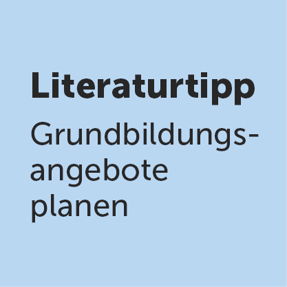 Grundbildungsangebote planen: Einblicke aus Sachsen