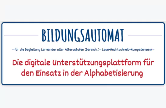 Digitale Plattform „Bildungsautomat“