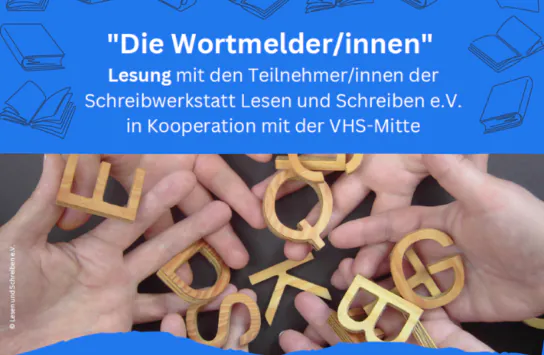 Lesung „Die Wortmelder/innen“ in der Helene-Nathan-Bibliothek